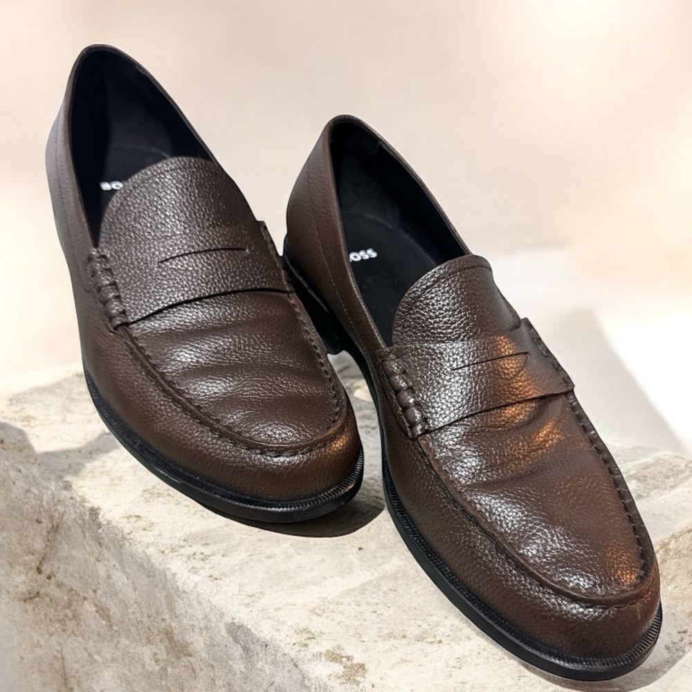 Boss Tayil Penny Loafer (Men) sz 8